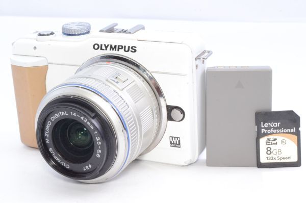 ：Olympus オリンパス Pen E-PL1S レンズキット 14-42mm #E0012311012Y_画像1