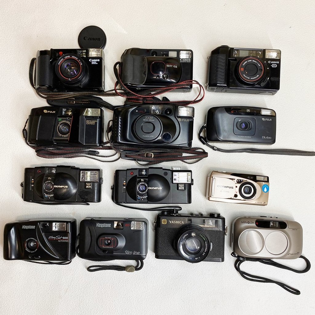 まとめ売り Canon Olympus FUJI Minolta Yashica など コンパクト