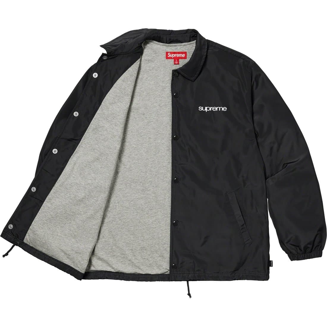 【送料無料】 国内正規品 23AW Supreme NYC Coaches Jacket Black 黒 ブラック シュプリーム ニューヨーク コーチ ジャケット_画像3