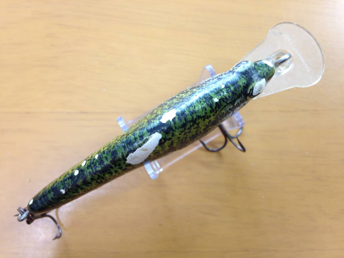 ★CRANKBAIT　CORPORATION★　クランクベイトコーポレーション　フィンガリング　バス　※リップ裏のネジ周りにヒビ割れあり　#20-1051_画像4