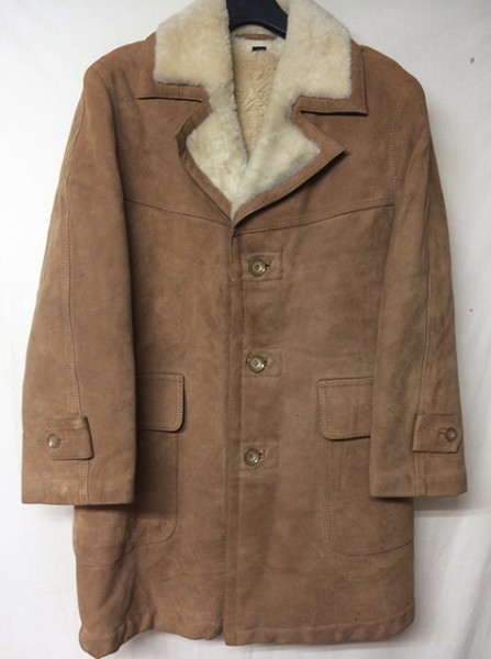 * meat thickness warm *Royal genuine article mouton coat *