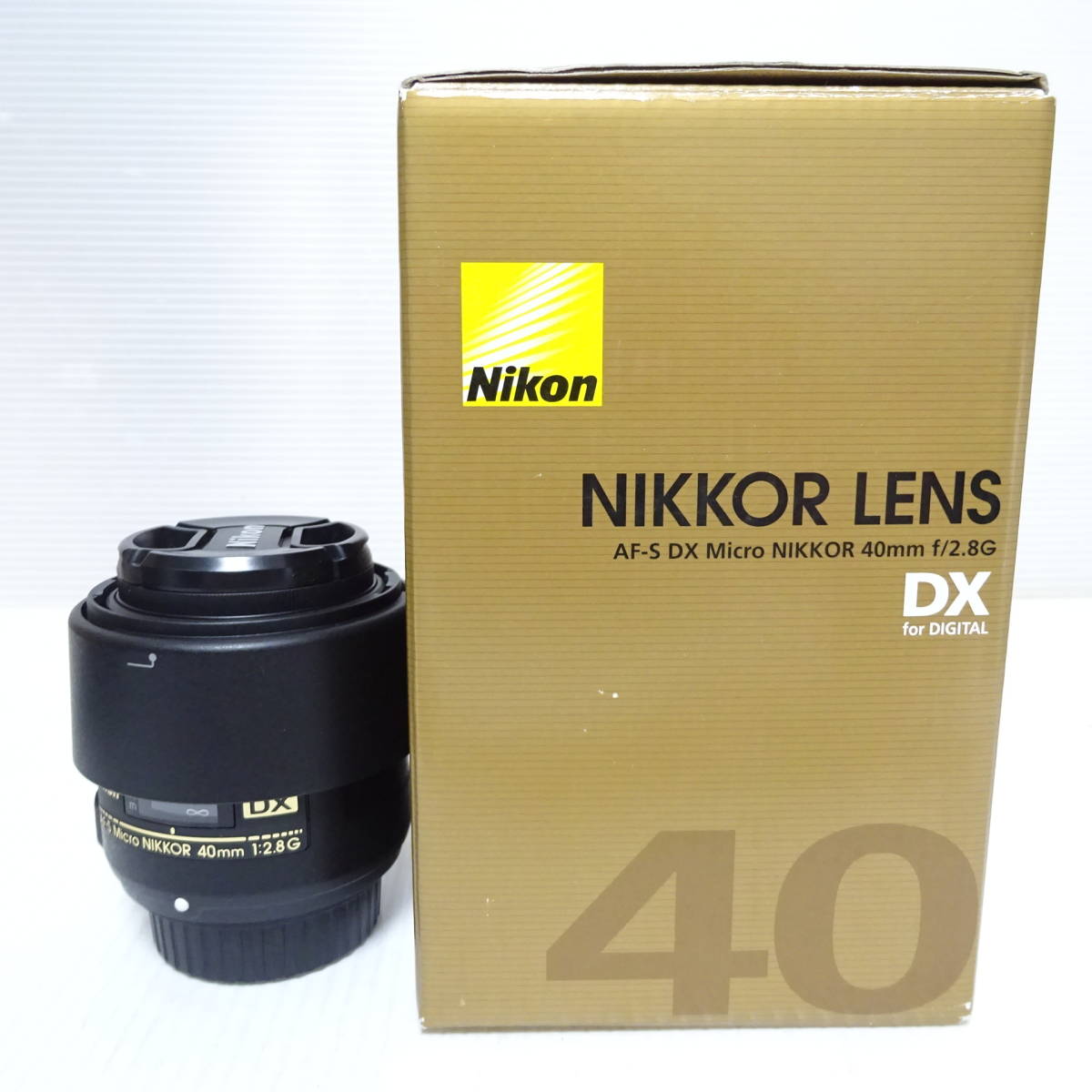【2217032/297/mrrz】Nikon AF-S Micro NIKKOR 40mm 1:2.8 G カメラレンズ 動作未確認 60サイズ発送同梱不可_画像1