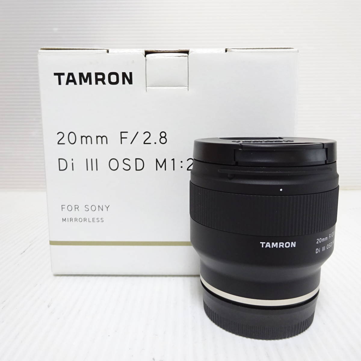 【2206842/191/mrrz】TAMRON 20mm F/2.8 Di Ⅲ OSD M1：2 カメラレンズ 動作未確認 60サイズ発送同梱不可_画像1