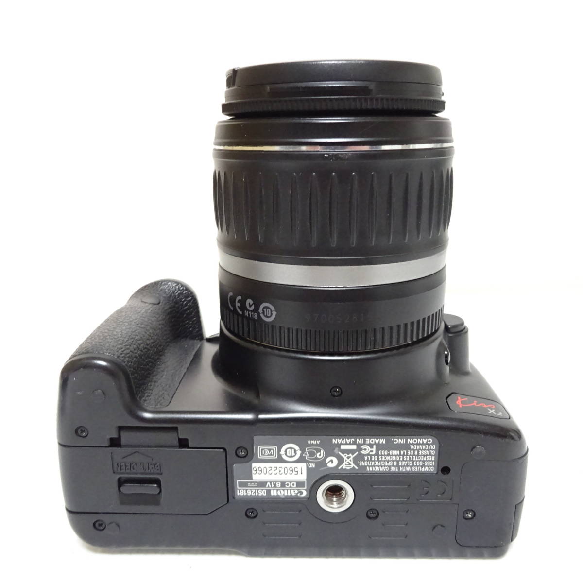 【2273584/225/mrrz】Canon EOS kiss X2 デジタル一眼カメラ 通電確認済み 60サイズ発送同梱不可_画像8