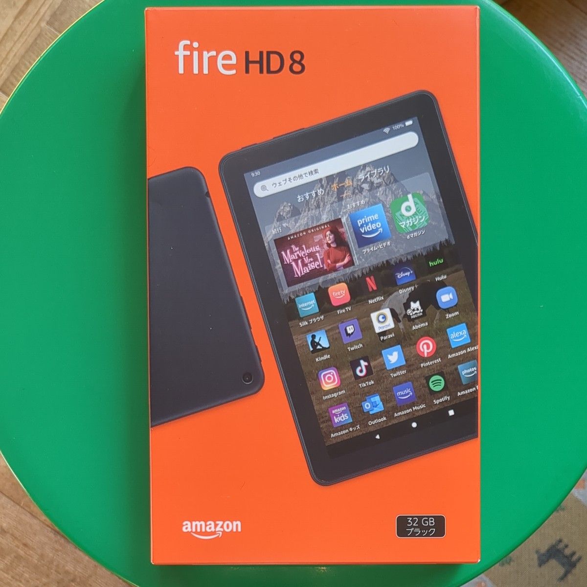 Amazon　fire HD8 タブレット　32GB ブラック　新品未開封