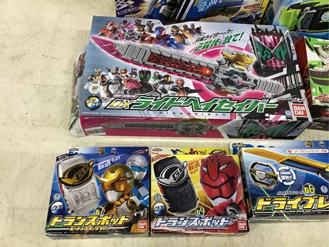 1円〜 同梱不可 ジャンク ゴーストバスターズ、仮面ライダージオウ、ドライブ 他 ビヨンドライバー、トランスポッド等_画像4