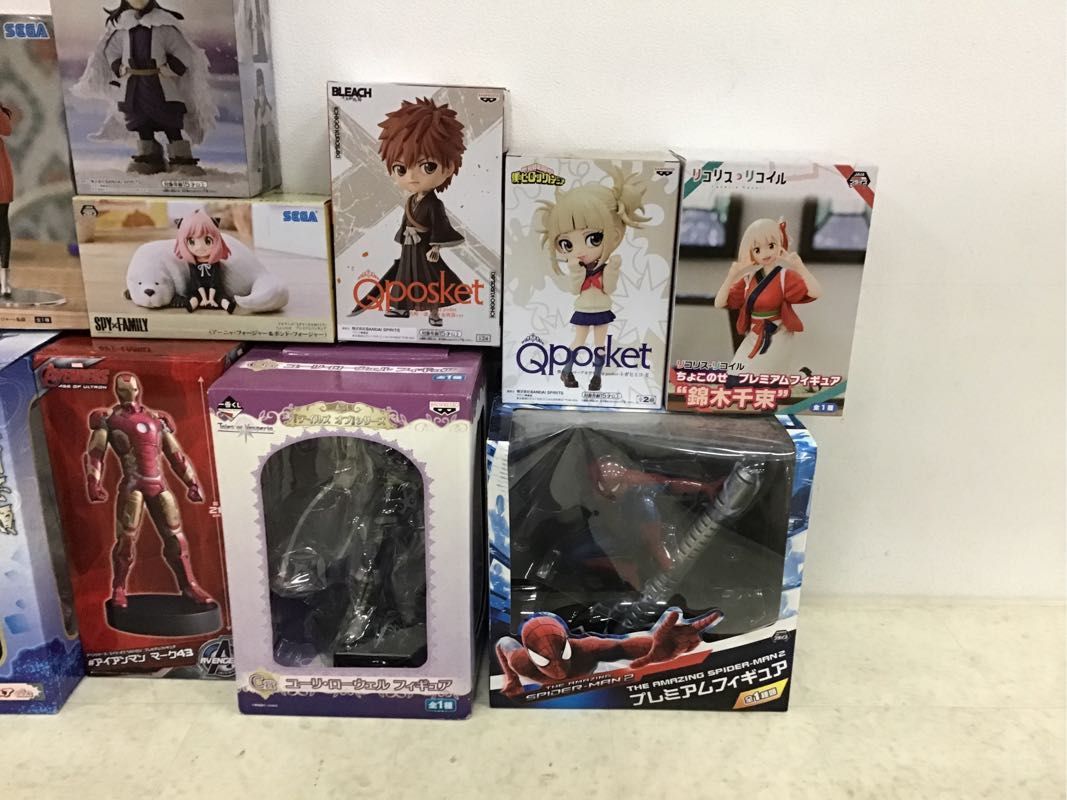 1円〜 同梱不可 ジャンク 一番くじフィギュア等 戦国BASARA、リコリスリコイル、初音ミク、スパイダーマン 他_画像3