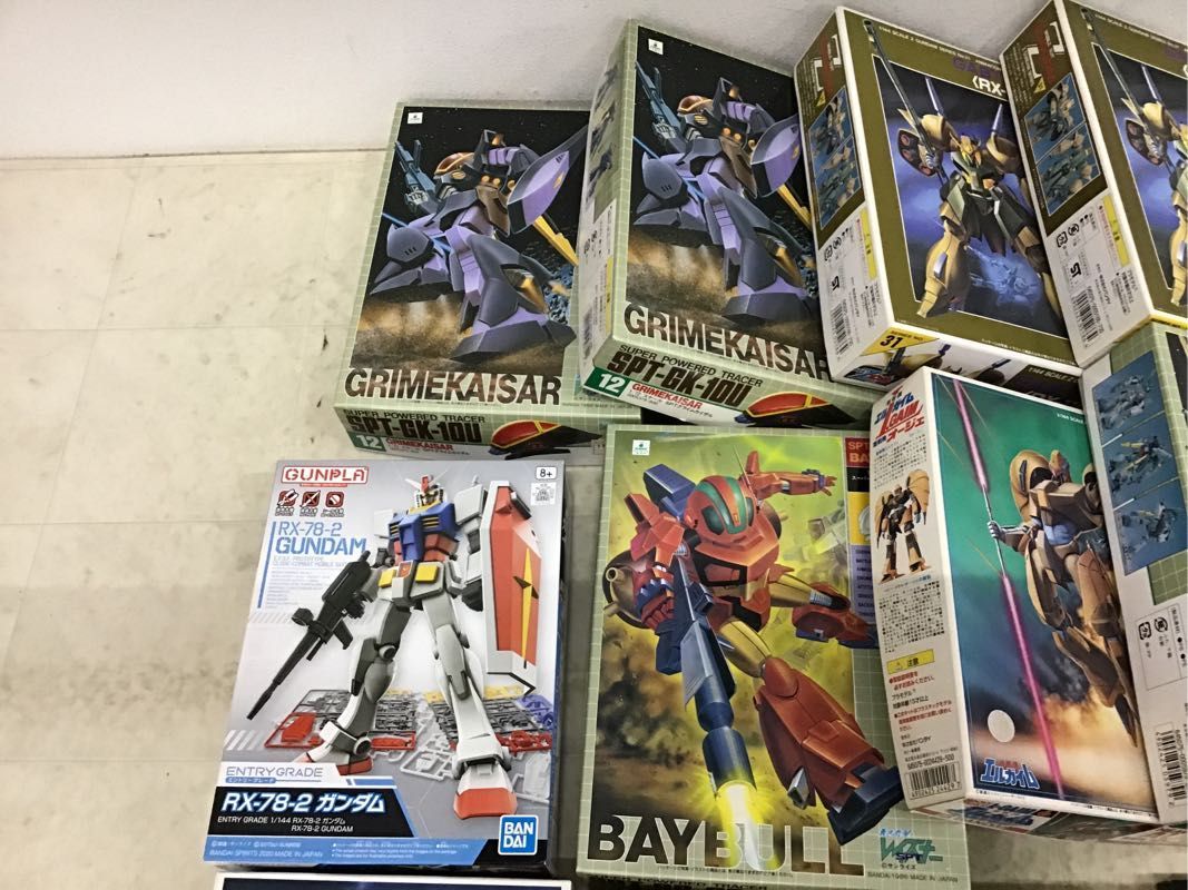 1円〜 同梱不可 ジャンク 1/144等 RX-78-2ガンダム、重戦機エルガイム バルブド 他_画像3