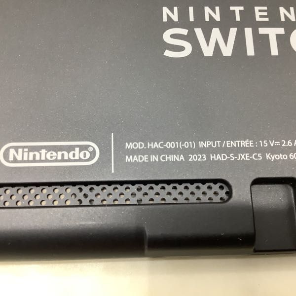1円〜 欠品 動作確認/初期化済 Nintendo Switch HAC-001 ネオンブルー