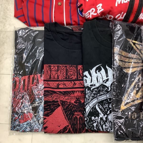 1円〜 訳あり ももいろクローバーZ ベースボールシャツ パーカー タオル BABYMETAL TシャツLサイズ タオル パーカー他_画像4