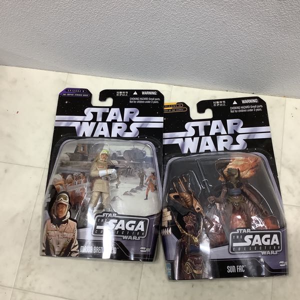 1円〜 STAR WARS サーガ ベーシックフィギュア ハン・ソロ、チューバッカ、ヴィアーズ将軍、レイア in ブーシ他_画像3