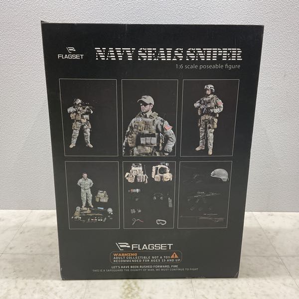 1円〜 破損 FLAGSET 1/6 FS-73004 NAVY SEALS SNIPER_画像9