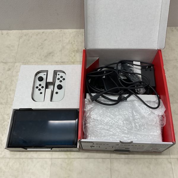 1円〜 動作確認/初期化済 Nintendo Switch 有機Eモデル HEG-001 Joy