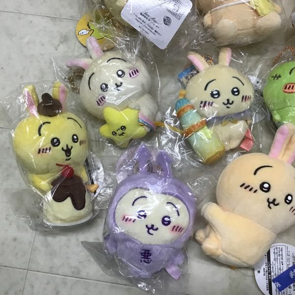 1円〜 訳あり ちいかわ うさぎ ぬいぐるみ てんし&あくま あくまな
