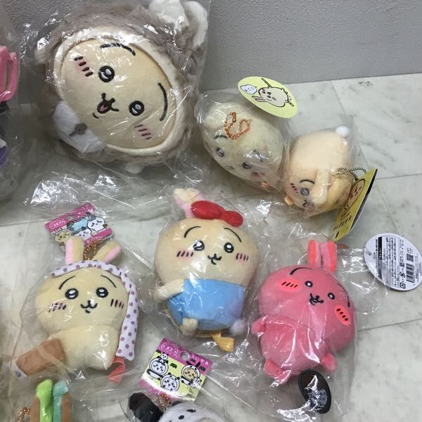 1円〜 訳あり ちいかわ うさぎ ぬいぐるみ てんし&あくま あくまな