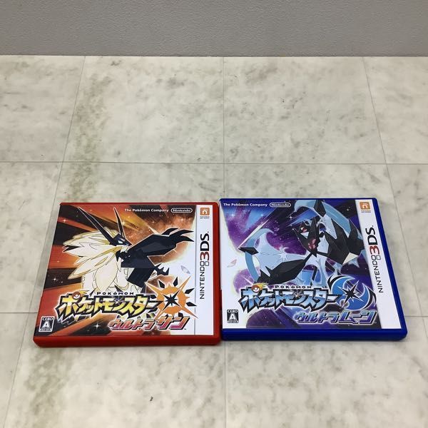 1円〜 ニンテンドー3DS ポケットモンスター ウルトラサン・ウルトラムーン ダブルパック_画像2