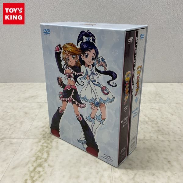 1円〜 ふたりはプリキュア DVD-BOX VOL.1 Black &VOL.2 White セット