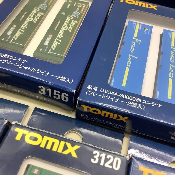 1円〜 TOMIX Nゲージ 私有UC-7形コンテナ 2個入 福山通運、UV19A形通風コンテナ 3個入 全国通運 等_画像7