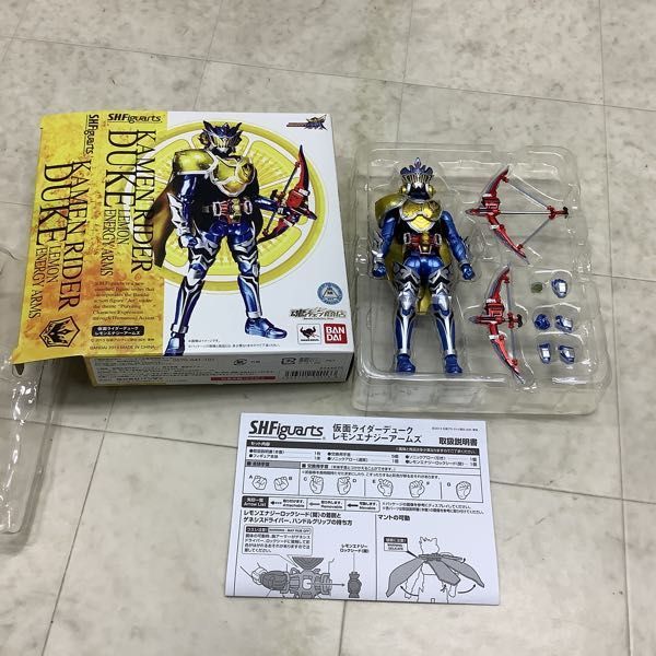 1円〜 未開封含 バンダイ S.H.Figuarts 仮面ライダー鎧武 サクラハリケーン、デューク レモンエナジーアームズ_画像5