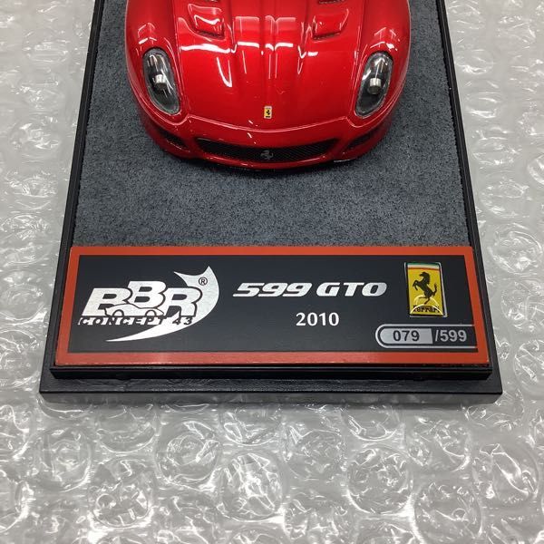 1円〜 破損 箱無 BBR 1/43 フェラーリ 599 GTO 2010_画像7