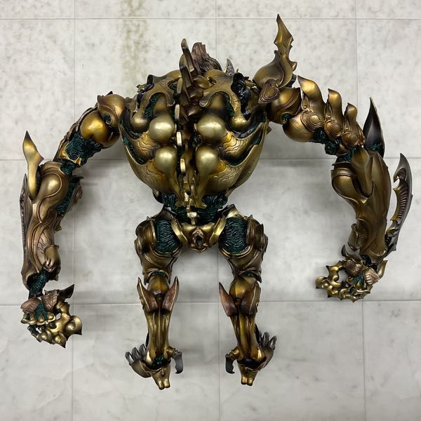 1円〜 破損 欠品 バンダイ イクイップ＆プロップ 牙狼 GARO 心滅獣身牙狼&ザルバ ダメージVer._画像3