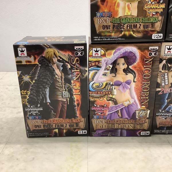 1円〜 未開封 ONE PIECE FILM Z DXF THE GRANDLINE CHILDREN ナミ、 DXF THE GRANDLINE MEN ロー 等_画像3