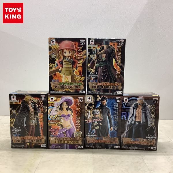 1円〜 未開封 ONE PIECE FILM Z DXF THE GRANDLINE CHILDREN ナミ、 DXF THE GRANDLINE MEN ロー 等_画像1