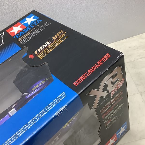 1円〜 未開封 タミヤ 1/10 電動RC XB エキスパートビルト 4WDレーシングトラック スーパーレバント ブラシレスモーター 8T 仕様_画像4