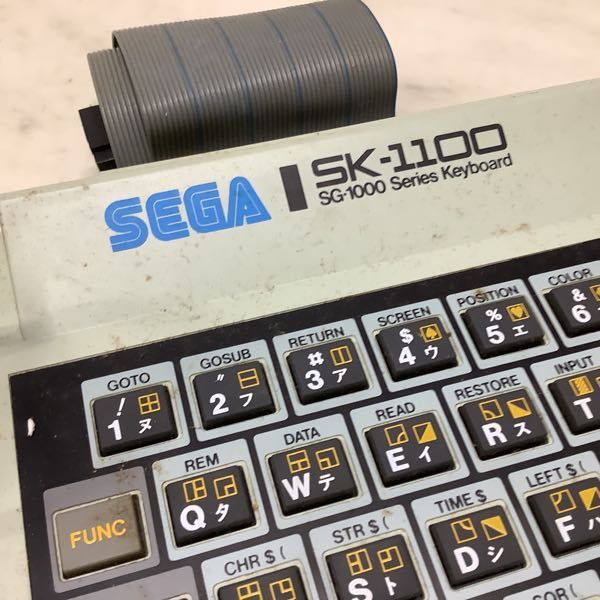 1円〜 訳あり NEC PCエンジン DUO-R 本体、SEGA SK-1100 SG-1000シリーズキーボード 等_画像6