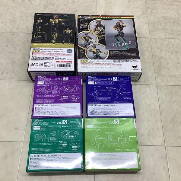 1円〜 未開封 バンダイ S.H.Figuarts 仮面ライダーオーズ タトバコンボ ゴルドドライブ 他_画像2