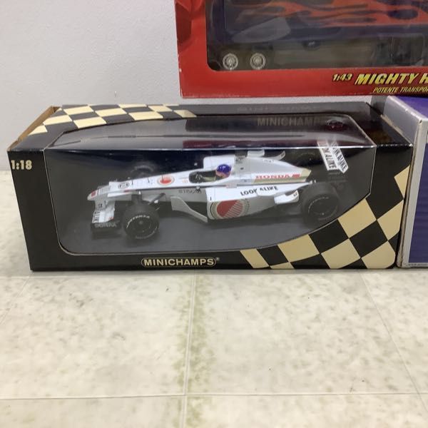 1円〜 ミニチャンプス他 1/18等 BAR ホンダ 03 J.VILLENEUVE #10、スタッドベーカー ゴールデンホーク 他_画像3