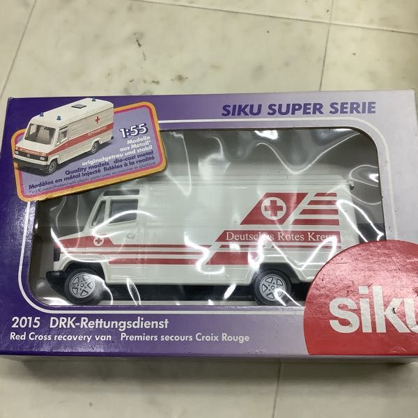 1円〜 SIKU 1/55 2015 DRK-Rettungsdienst、Vanguards 1/43 オースチン・ヒーレー E3000 Mk II他_画像2