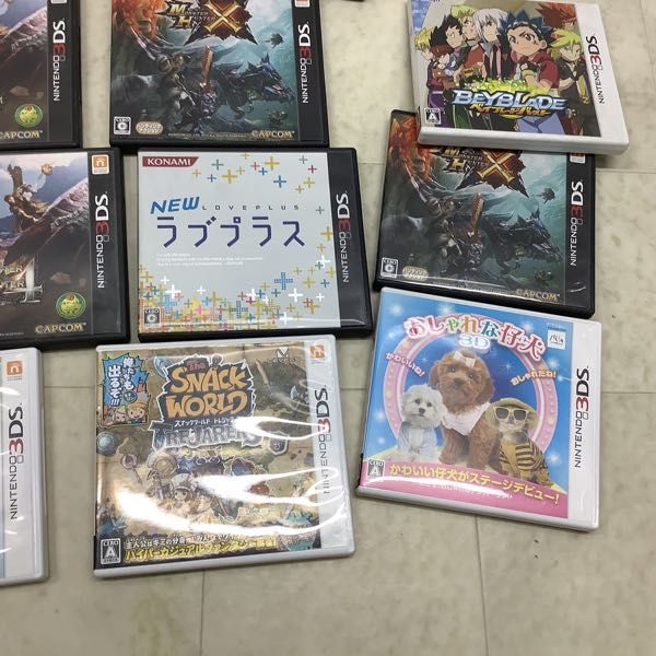 1円〜 訳あり ニンテンドー3DS 本体、ソフト ラブプラス、パズドラZ、シアトリズム ファイナルファンタジー他_画像4