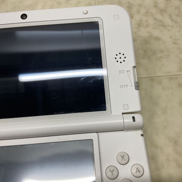 1円〜 動作確認/初期化済 箱無 ニンテンドー3DS LL SPR-001(JPN) 本体 ホワイト_画像9