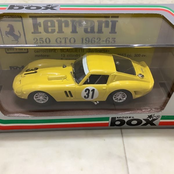 1円〜 BOX MODEL 1/43 AC シェルビー コブラ RUOTE A RAGGI、フェラーリ GTO SPA 65他_画像4