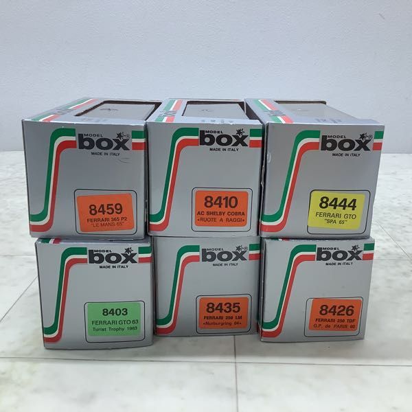 1円〜 BOX MODEL 1/43 AC シェルビー コブラ RUOTE A RAGGI、フェラーリ GTO SPA 65他_画像8