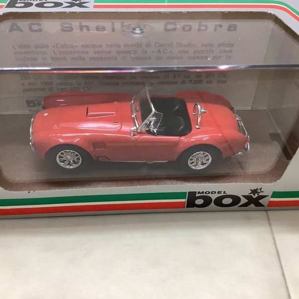 1円〜 BOX MODEL 1/43 AC シェルビー コブラ RUOTE A RAGGI、フェラーリ GTO SPA 65他_画像5