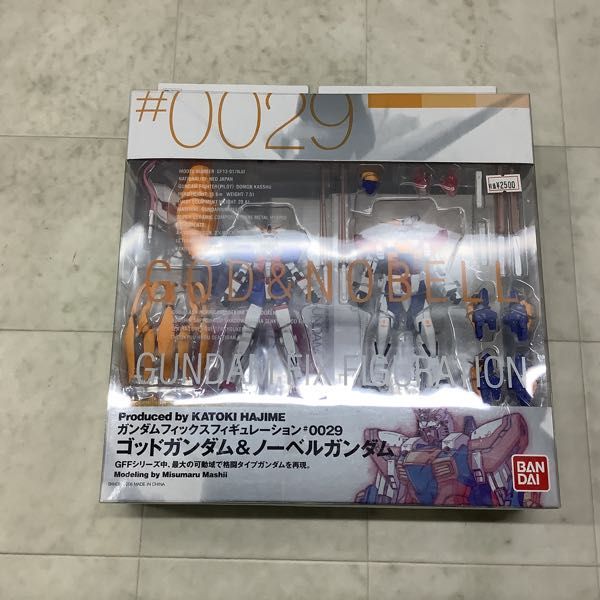 1円〜 未開封 GUNDAM FIX FIGURATION/GFF ＃0029 ゴッドガンダム＆ノーベルガンダム ＃0039 RX-78 NT-1 アレックス_画像2