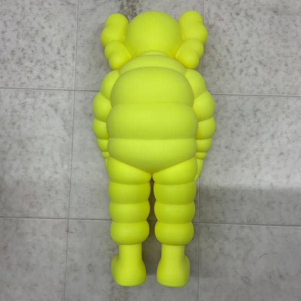 1円〜 メディコム・トイ KAWS WHAT PARTY YELLOW_画像3