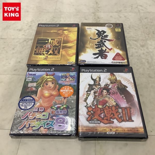 1円〜 未開封 PS2 ソフト 真・三國無双2 決戦II 鬼武者 等_画像1