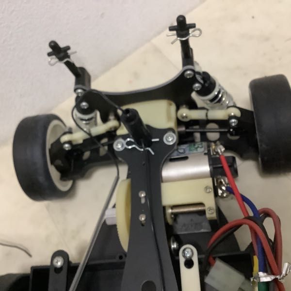 1円〜 訳あり ジャンク 電動RC シャーシ モーター タミヤ TP-S148 サーボ タミヤ C.P.R.UNT P-160F FET アンプ 他_画像8