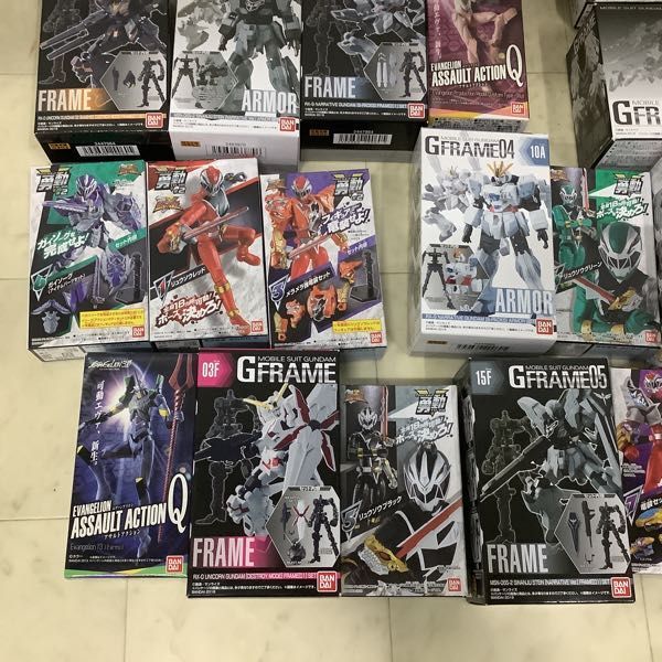 1円〜 訳あり FW GUNDAM CONVERGE ユニコーンガンダム ペルフェクティビリティ、勇動2 リュウソウレッド 他_画像4