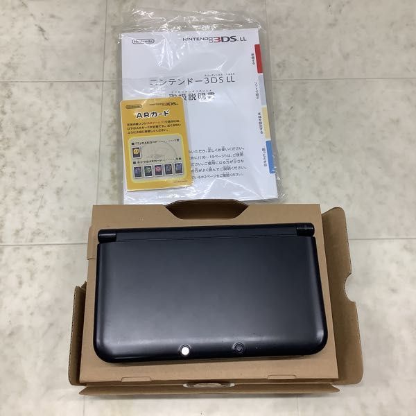 1円〜 欠品 動作確認/初期化済 ニンテンドー3DS LL 本体 SPR-001(JPN) ブラック_画像2