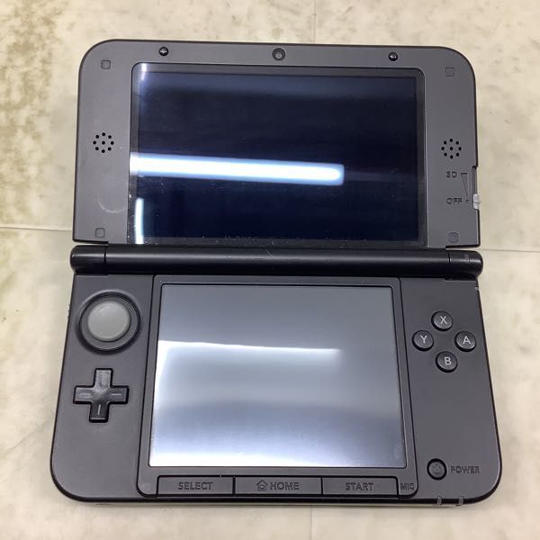 1円〜 欠品 動作確認/初期化済 ニンテンドー3DS LL 本体 SPR-001(JPN) ブラック_画像3