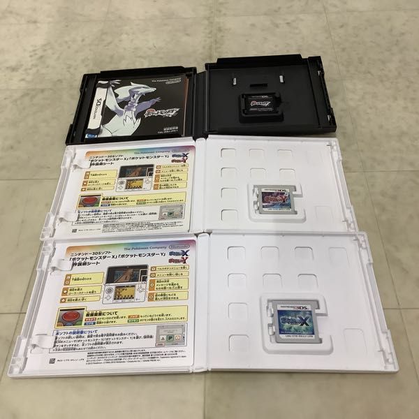 1円〜 DS 3DS ソフト ポケットモンスターブラック、ポケットモンスター X 他_画像3