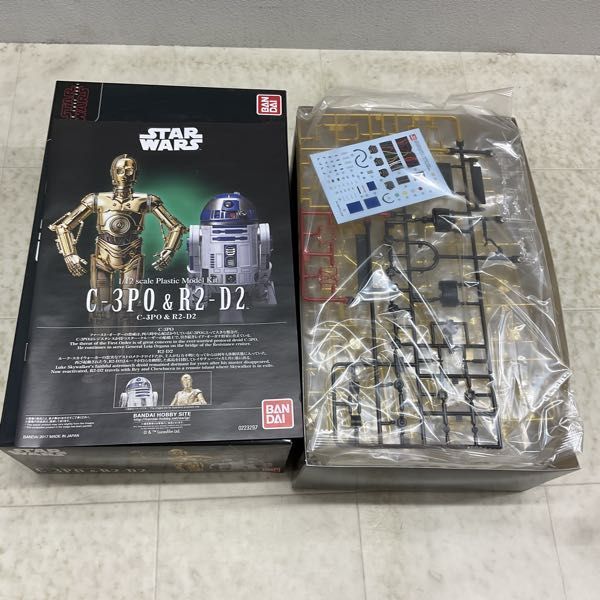 1円〜 バンダイ 1/12 STAR WARS C-3PO ＆ R2-D2_画像2