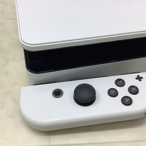 1円〜 動作確認/初期化済 Nintendo Switch 有機ELモデル HEG-001 本体 ホワイト_画像9