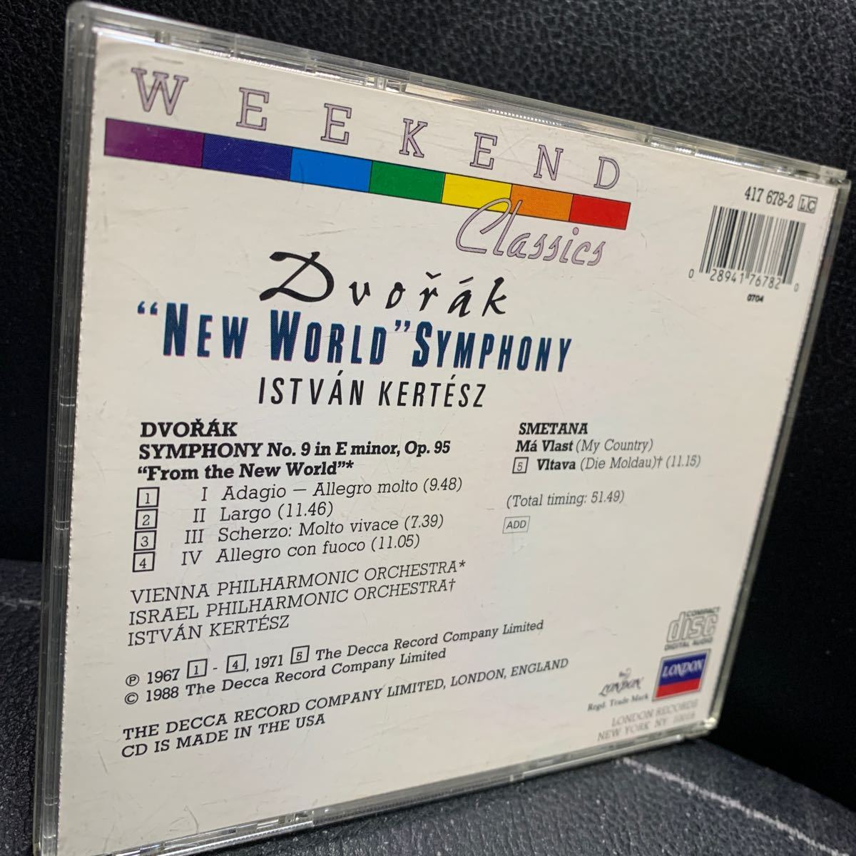【CD】KERTESZ / DVORAK: NEW WORLD SYMPHONYの画像2