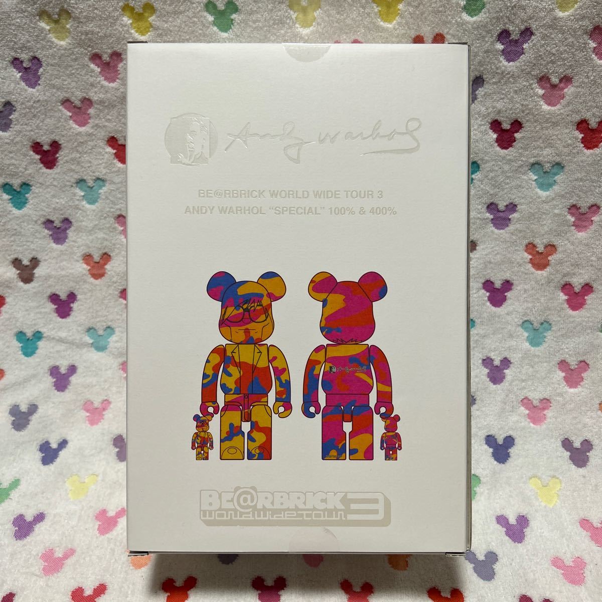 BE@RBRICK ANDY WARHOL SPECIAL 400% 未使用　ベアブリック アンディーウォーホル_画像4