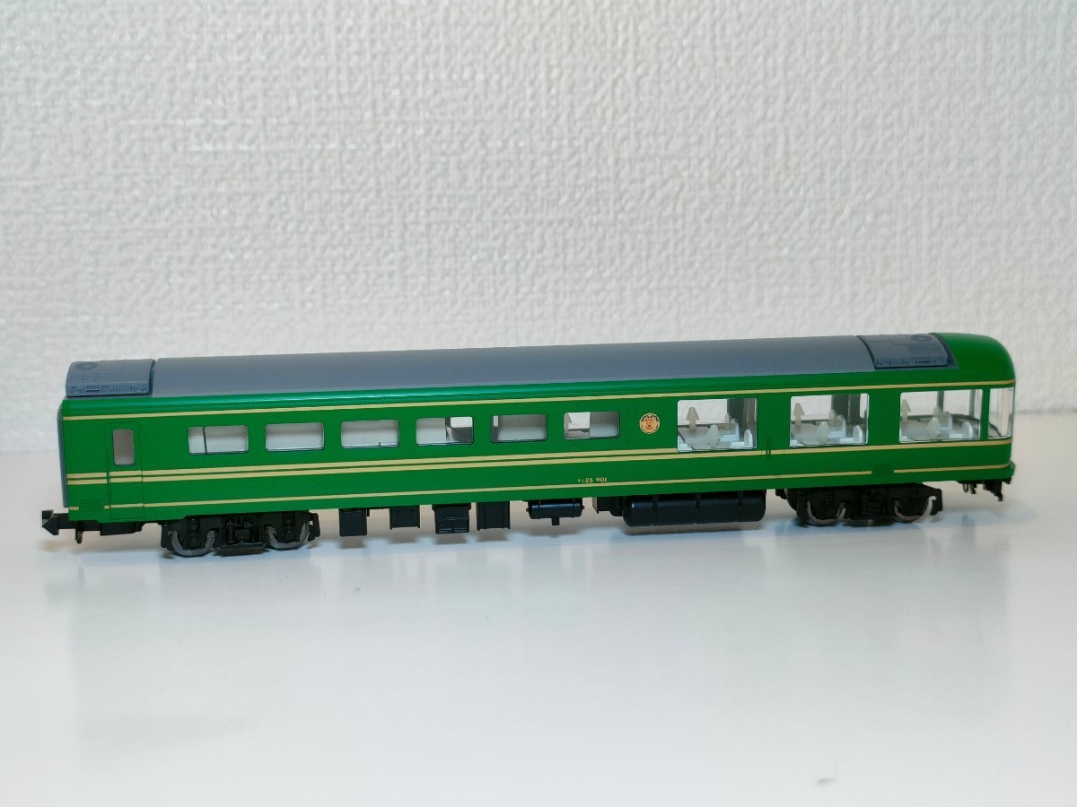 トミックス TOMIX オシ25 901 新品未使用 台車枠付き /92792 JR 24系25形特急寝台客車(夢空間北斗星)セットばらし 2023年ロット_画像4